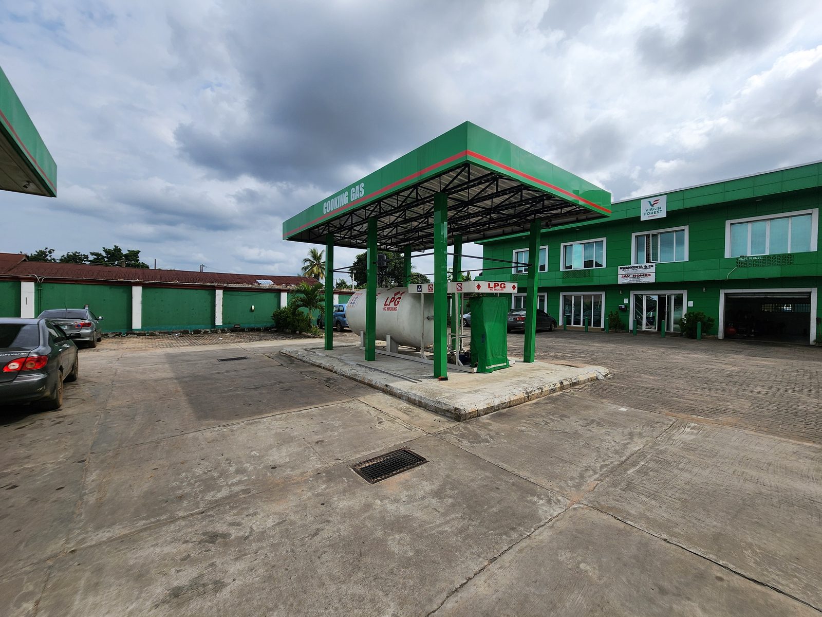 Virgin Forest Energy LPG retail station